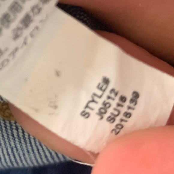 Madewell Cali Demi Boot Distressed Denim Jeans Size 25 - Picture 9 of 9